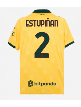 AC Milan Pervis Estupinan #2 Replika Tredje Kläder 2025-26 Kortärmad